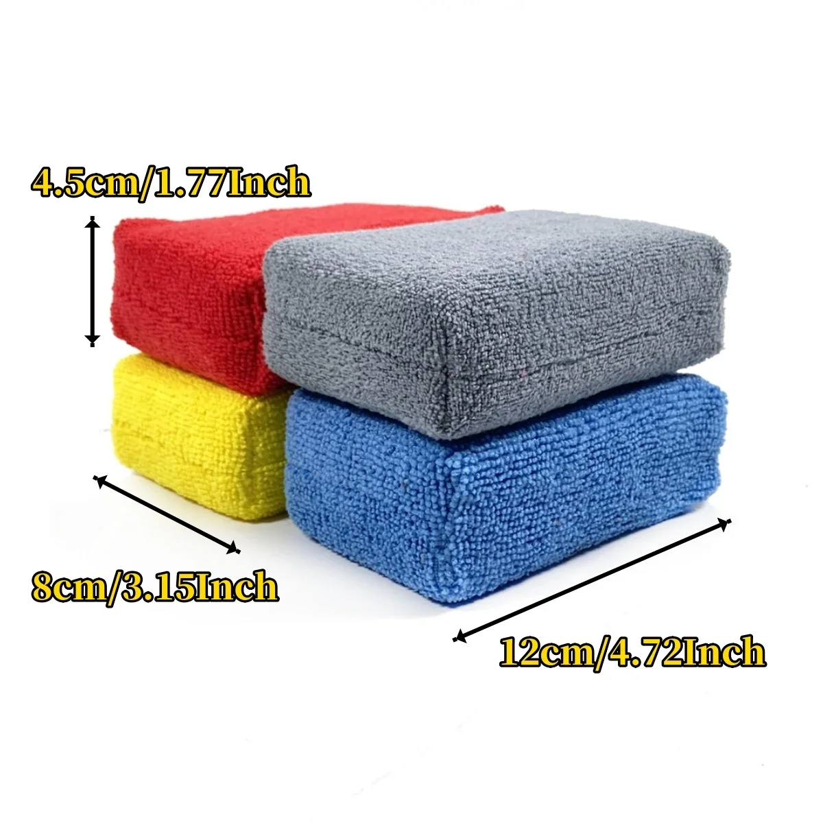 10PCS Microfibre Car Wax Appli - Wax Applicator Pad recension och pris