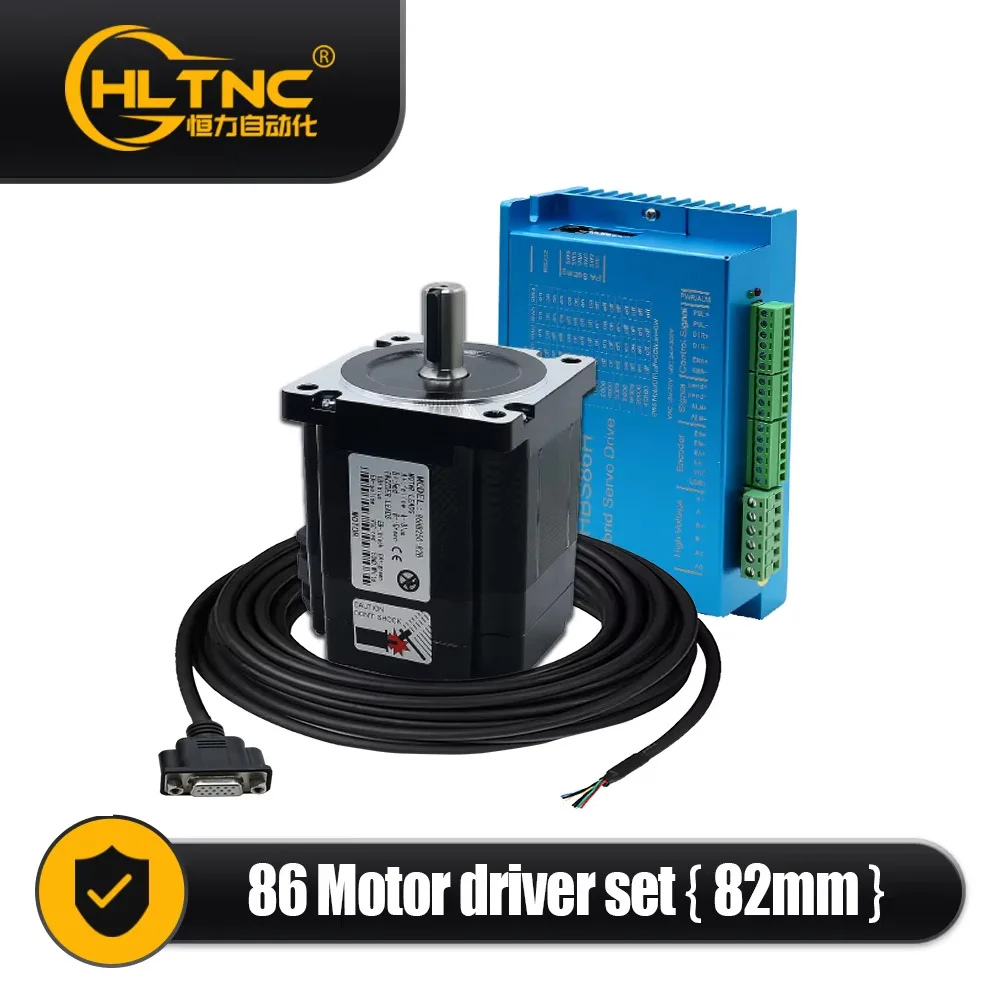 Nema34 Stepper Motor Open Loop or Close Loop 86HS8DC Engines 4.5Nm