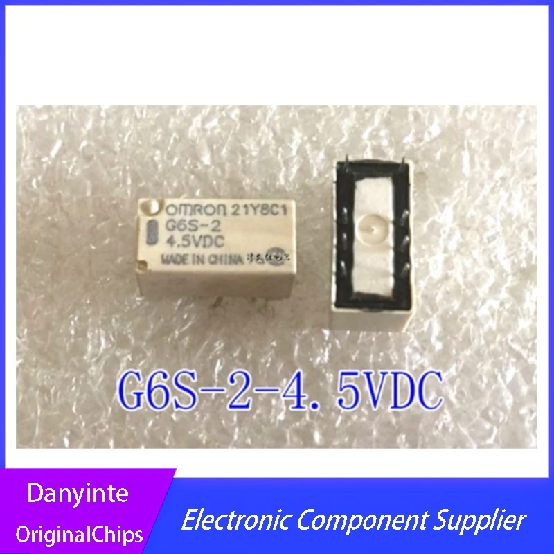 Imagem -04 - Novo 10 Peças Lote G6s2 G6s-25vdc G6s-24.5vdc G6s-2 5vdc G6s-212vdc G6s-2 12vdc G6s-2 24vdc G6s-2-24vdc 5v 12v 24v 4.5vdc 8pin