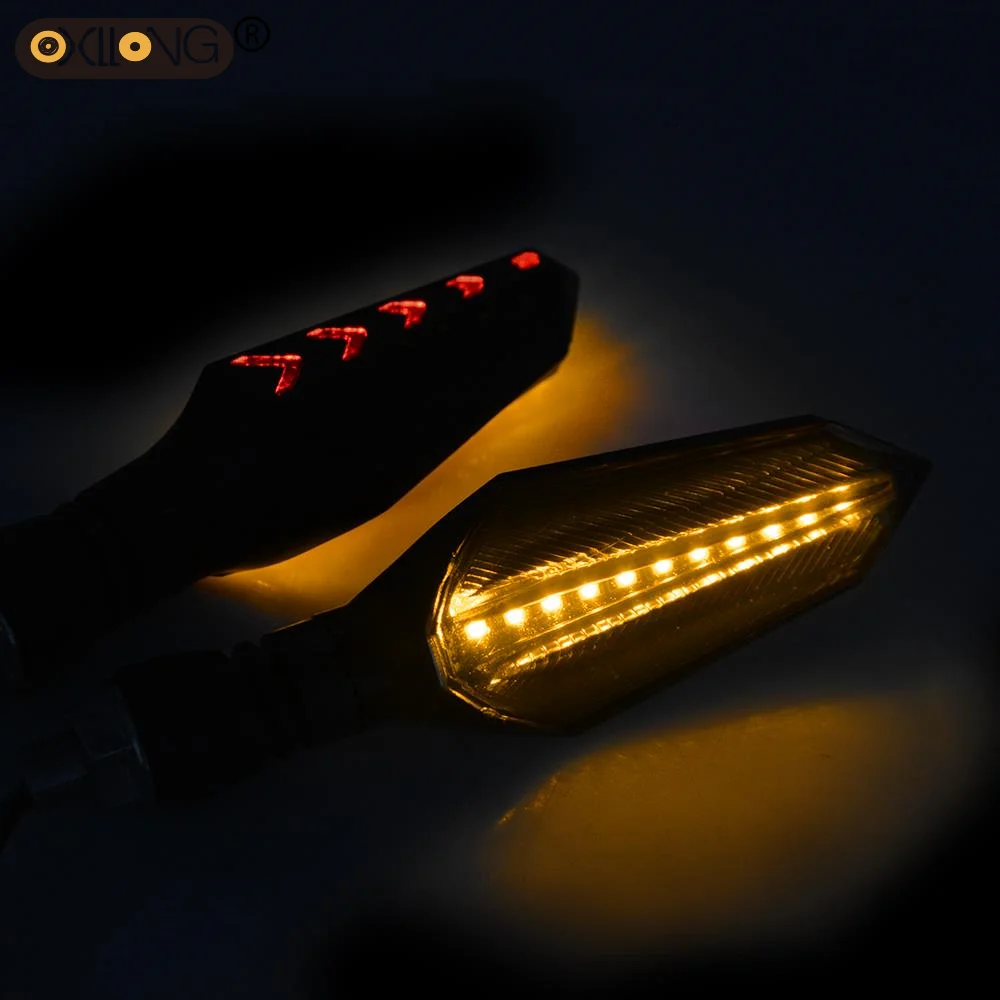 For Honda CBR600 F F2 F3 F4 F4I CBR125R CBR250R CBR500R CBR 600 LED Turn Signal Lamp Sequential Flowing Flash Indicator Lights