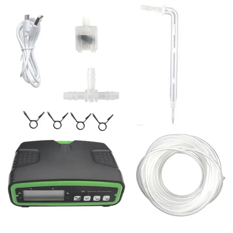 

ABXF-Intelligent Automatic Watering Device Double Pump Timed Waterer Garden Terrace Drip Irrigation System