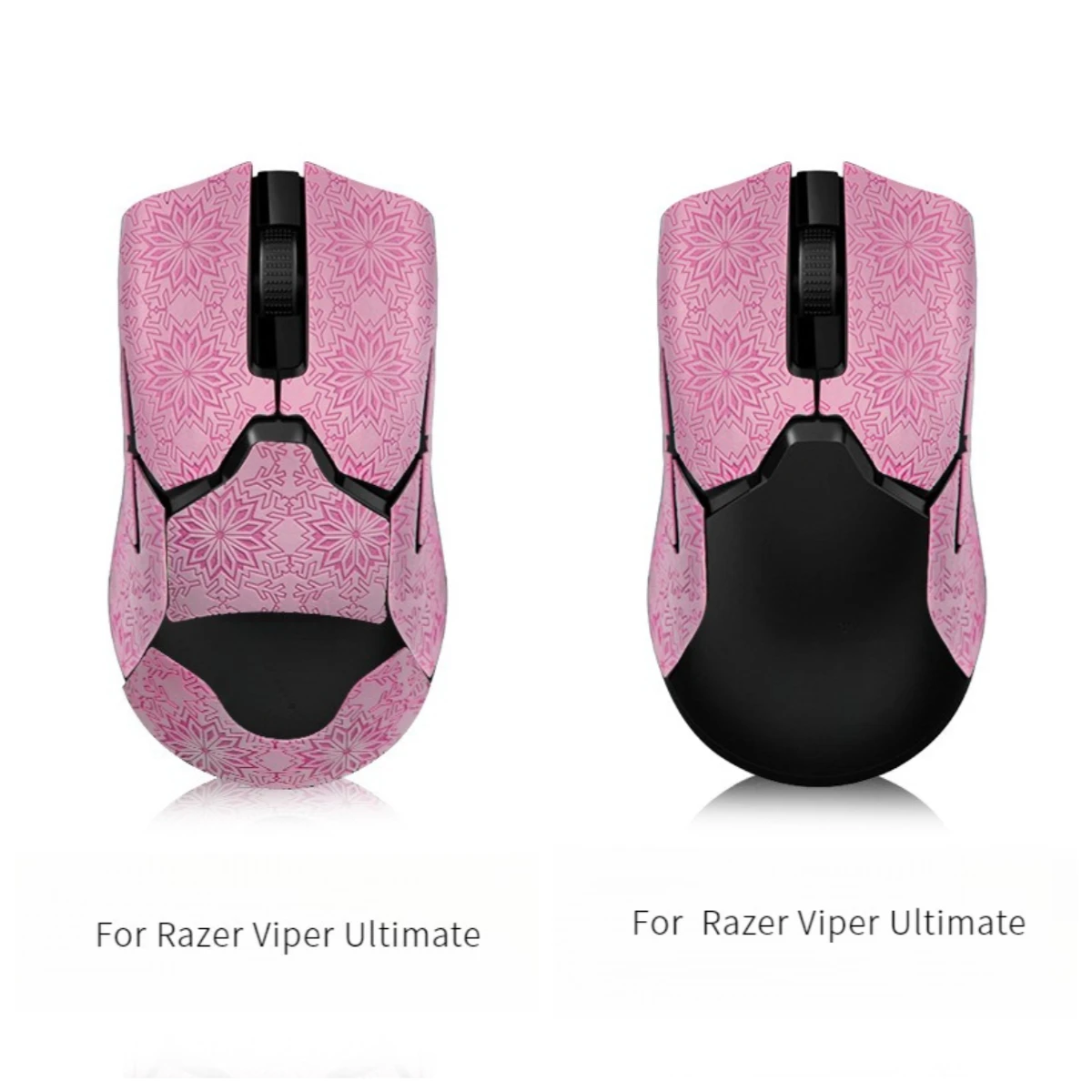 

For Razer Viper Ultimate / mini / V2 Pro - Durable Grip Tape Snowflake Skirts