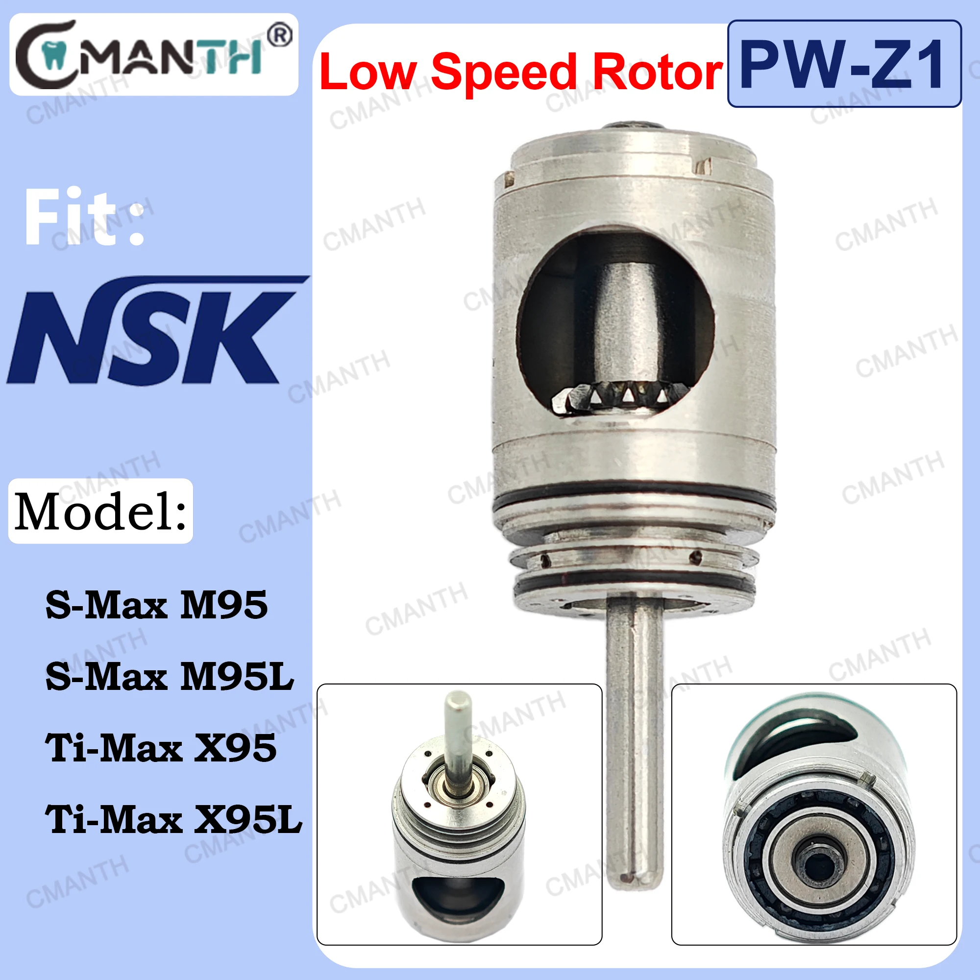 

Fit NSK S-Max M95 S-Max M95L Ti-Max X95 Ti-Max X95L Low Speed Handpiece Dental Cartridge Rotor Dentistry Spare Parts Accessories