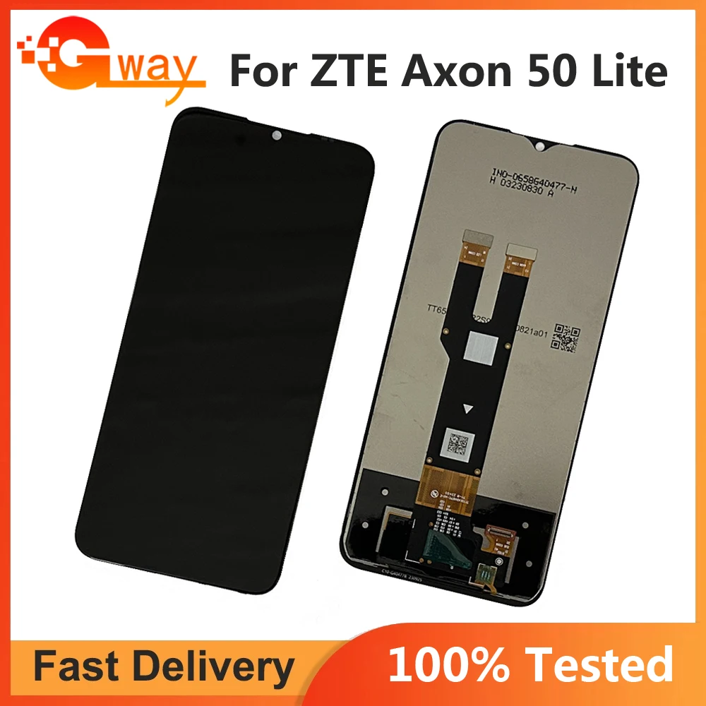 

6.6 Inch Black For ZTE Axon 50 Lite 8050 LCD DIsplay Touch Screen Digitizer Panel Assembly Replacement Axon50Lite LCD Parts