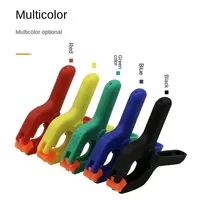 10pcs Wholesale 2 Inch Plastic Background Clamp Colorful Nylon Woodworking Clip Fixed Clip Nylon Spring Clip Tool Parts