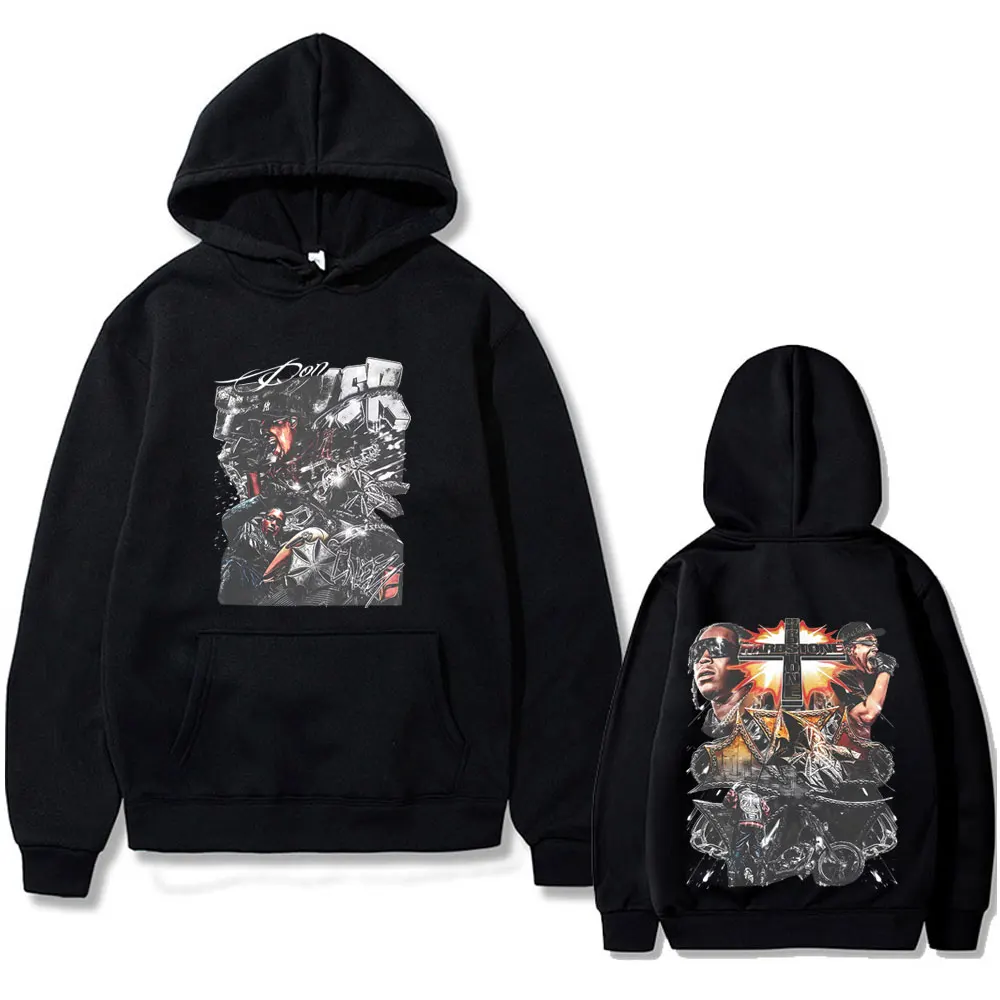 

Rapper Don Toliver Hardstone Psycho Graphic Print Hoodie Men Women Hip Hop Fashion Streetwear Male Vintage Oversized Pullover