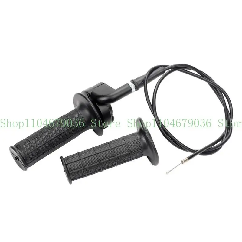 652F for 50cc 110cc 125cc 150cc 250cc Dirt Bike Quad ATV Handle Grips and Bent Cable
