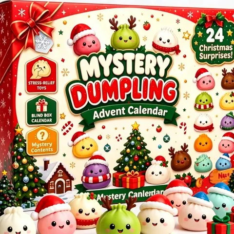 Calendario de Adviento de squishies 2026