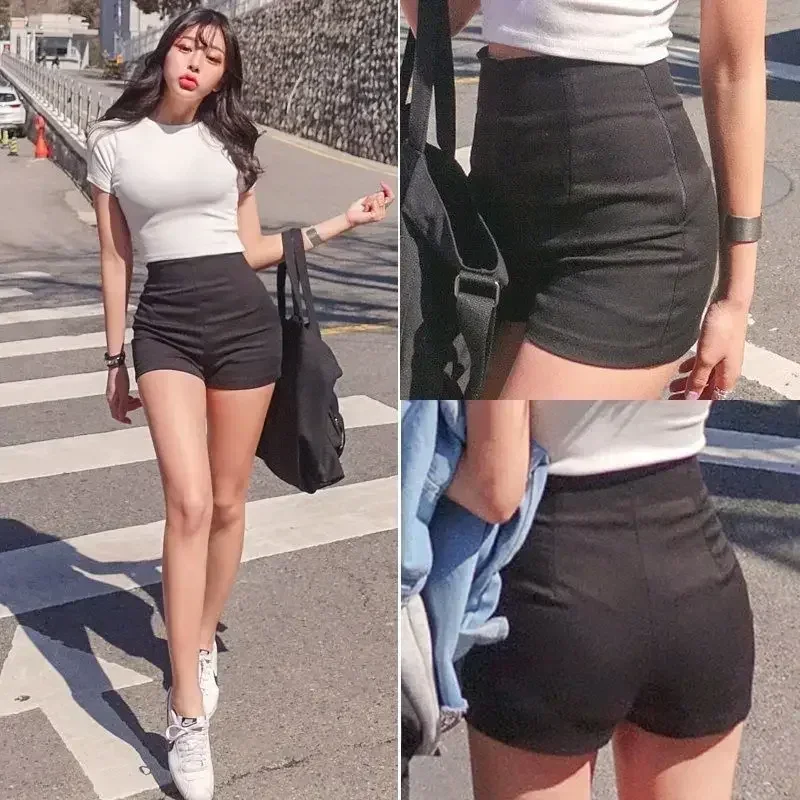 2024 Solid Women's Shorts Skinny Short Pants for Woman To Wear Sexy Pole Dance Cotton Tight Booty Y2k Harajuku Offer