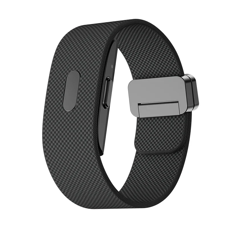 JCVital V4 Black Health Monitor Wearable Device Android Smallest Smart Band Manufacturer Firmware Oem Smart Bracelet Smartband