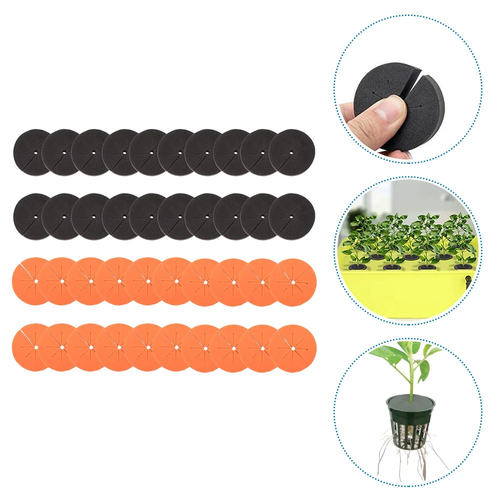 

40 Pcs Plants Eva Cotton Hydroponic Cloning Collars Soilless Planting Tool Vegetable Gardening Clone