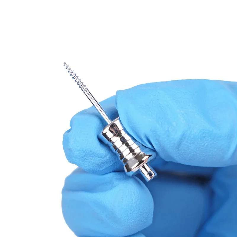 Trapano per radici rotte dentali in acciaio inossidabile di grado medico e strumento per l'estrazione dei denti e la chirurgia dentale