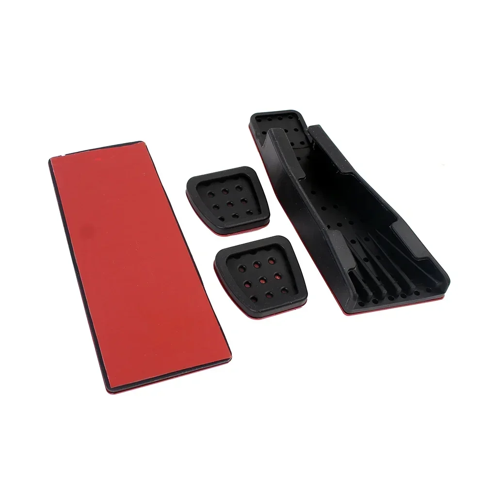 الألومنيوم لا الحفر منصات دواسة مجموعة الغاز الفرامل مسند القدمين لهوندا سيفيك 2006 2007 2008 2009 2010 2011 MT/AT LHD اكسسوارات السيارات #5