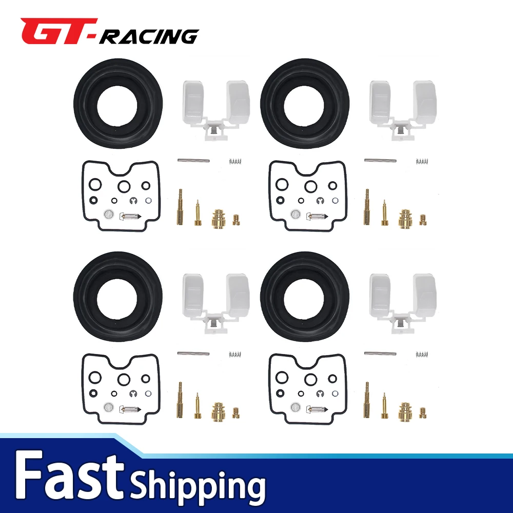 

4X For Suzuki GSX600F Katana600 1998-2006 Carburetor Repair Kit Diaphragm Float