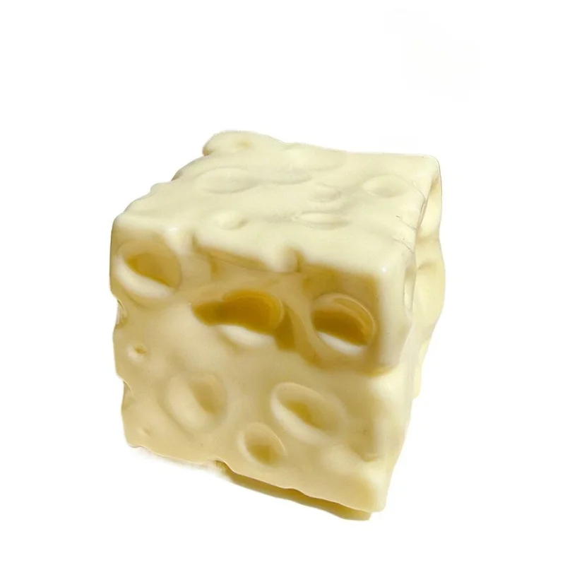 6CM Simulationskäse Squishy Stressabbau-Spielzeug, langsam aufsteigend, formbar, riesiges sensorisches Anti-Stress-Spielzeug, Weihnachtsgeschenk, Faultier – Detail 8