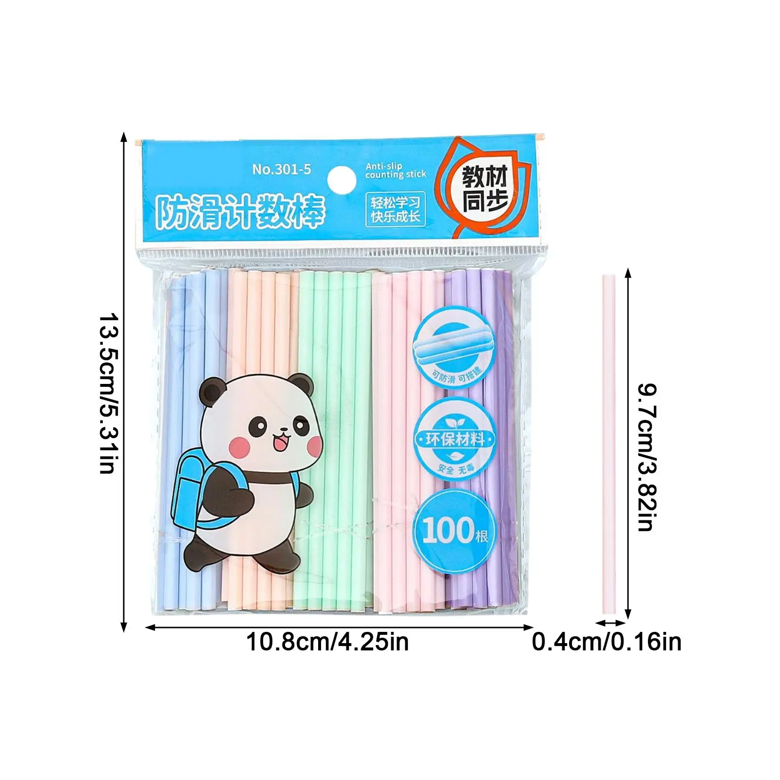 Tellen Math Stick 100 Stuk Leren Educatief Speelgoed Kinderen Tellen Sticks Wiskundige Manipulatives Voor Jongens Meisjes Kinderen