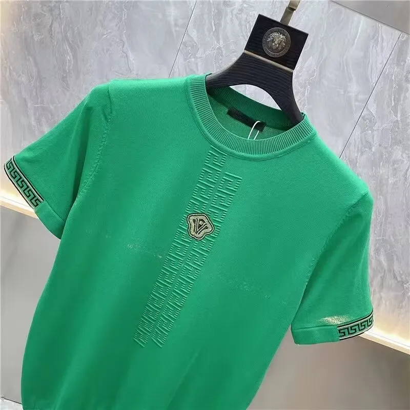 Cotton T Shirts men Half Sleeve Summer T-shirt Man Short-sleeved Casual Basic Shirt O Neck printing Color Tees Tops
