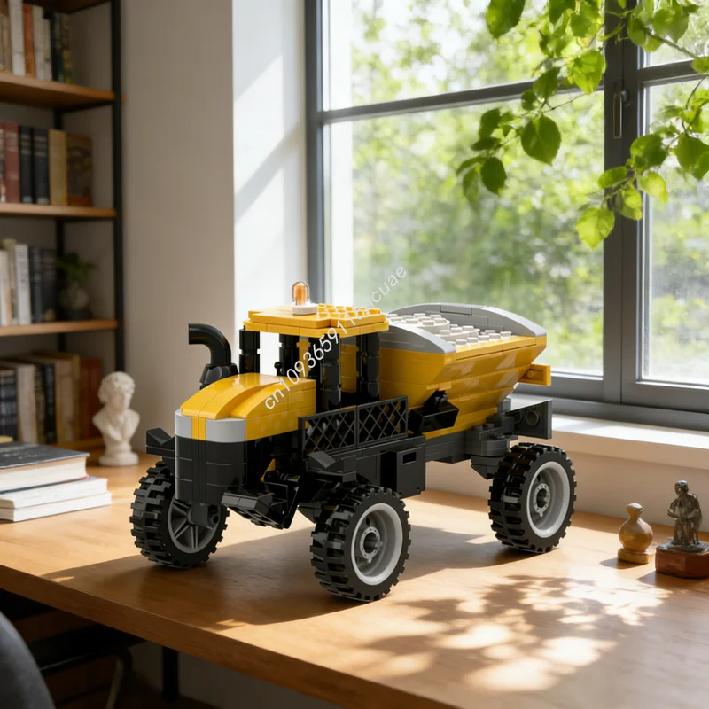 

324pcs MOC AGCO RoGator Fertilizer Spreader City Farm Model Building Toys Blocks Christmas Gifts Construction Idea Education