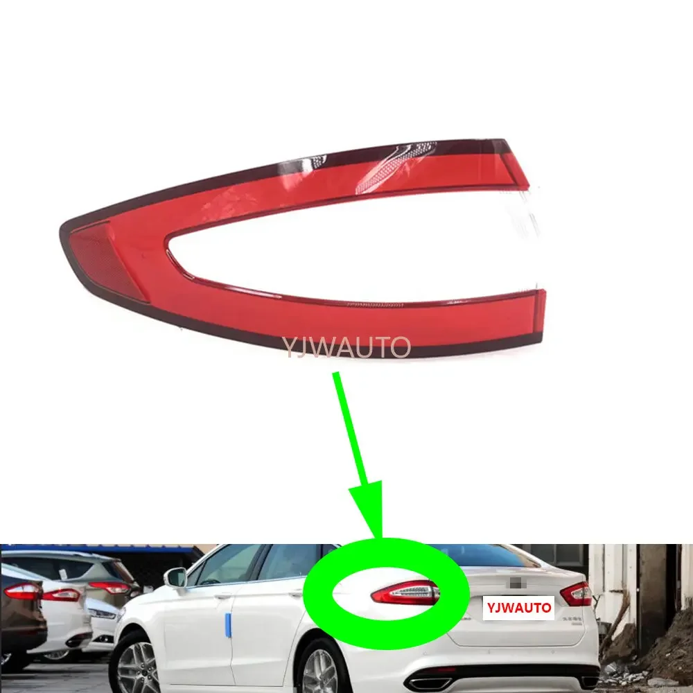 

Для Ford Mondeo 2013 2014 2015 2016, крышка заднего фонаря, автомобильный задний фонарь, линза, стекло, замена заднего абажура, крылья