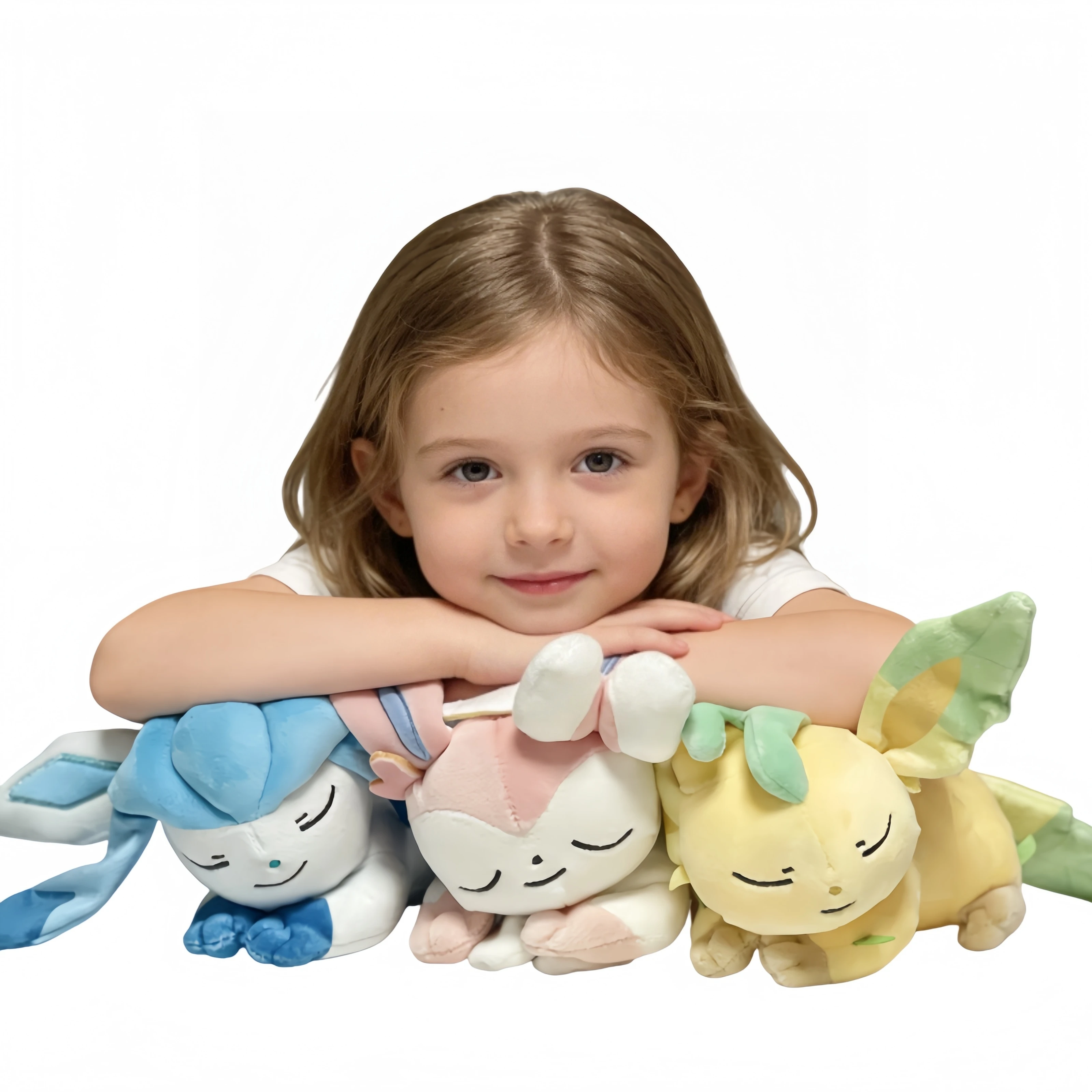 

Плюшевая игрушка из серии Sleeping: Силвейон, Глассион, Лифейон, Пикачу, Генгар, Спригатито, Пиплуп, Чаризард