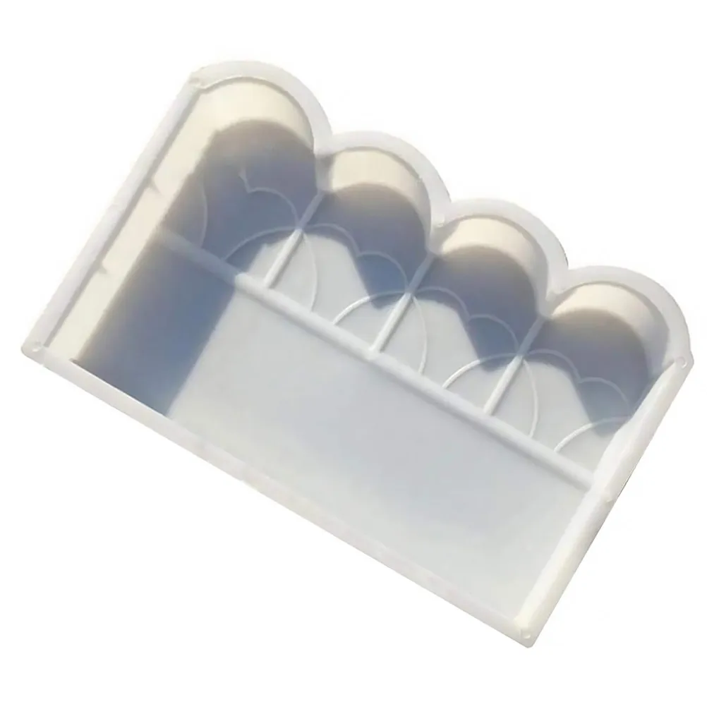 

Пластиковая форма для изготовления садовых ограждений, цементных кирпичей, бетонных плиток, декоративных дорожек для улицы, инструмент для самостоятельного изготовления.