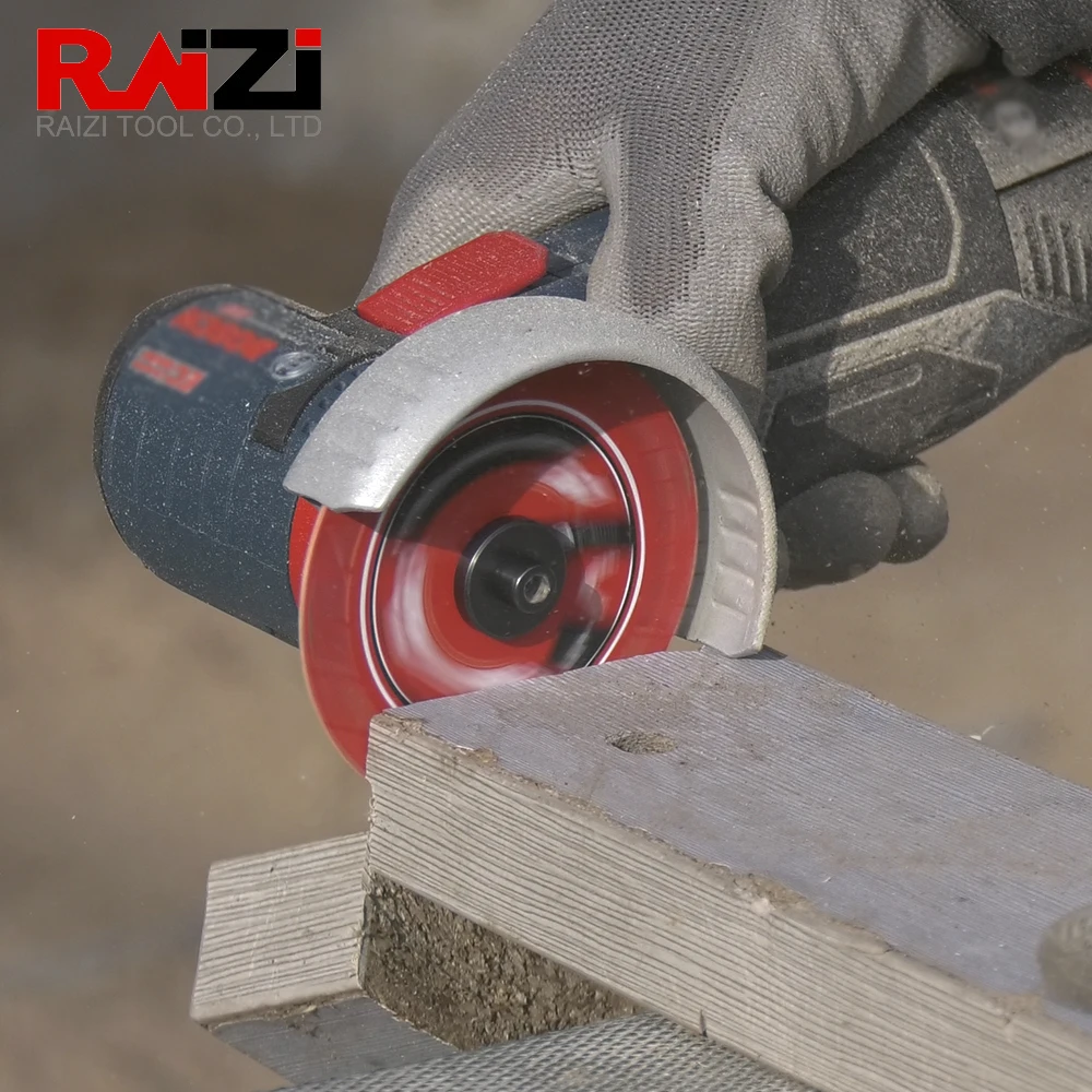 Raizi 2 Pcs Wood Cutting Disc For Wood Board Gypsum board Plastic 75mm Vacuum Brazed Cutting Plate Disc Woodworking Saw Blades