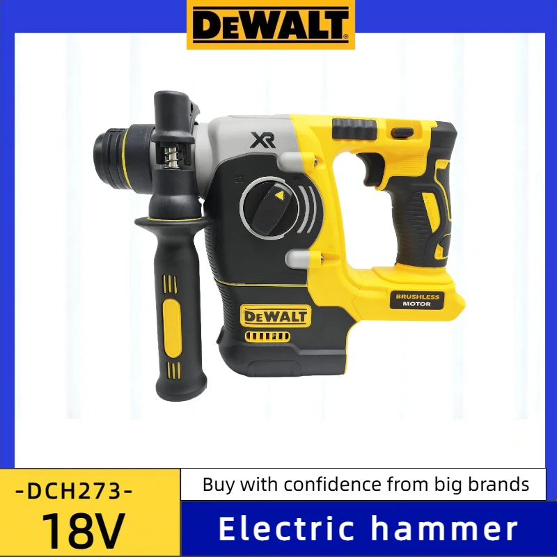 DEWALT DCH273 20V Brushless Cordless SDS Plus Rotary Hammer | Impact Drill (Tool Only)