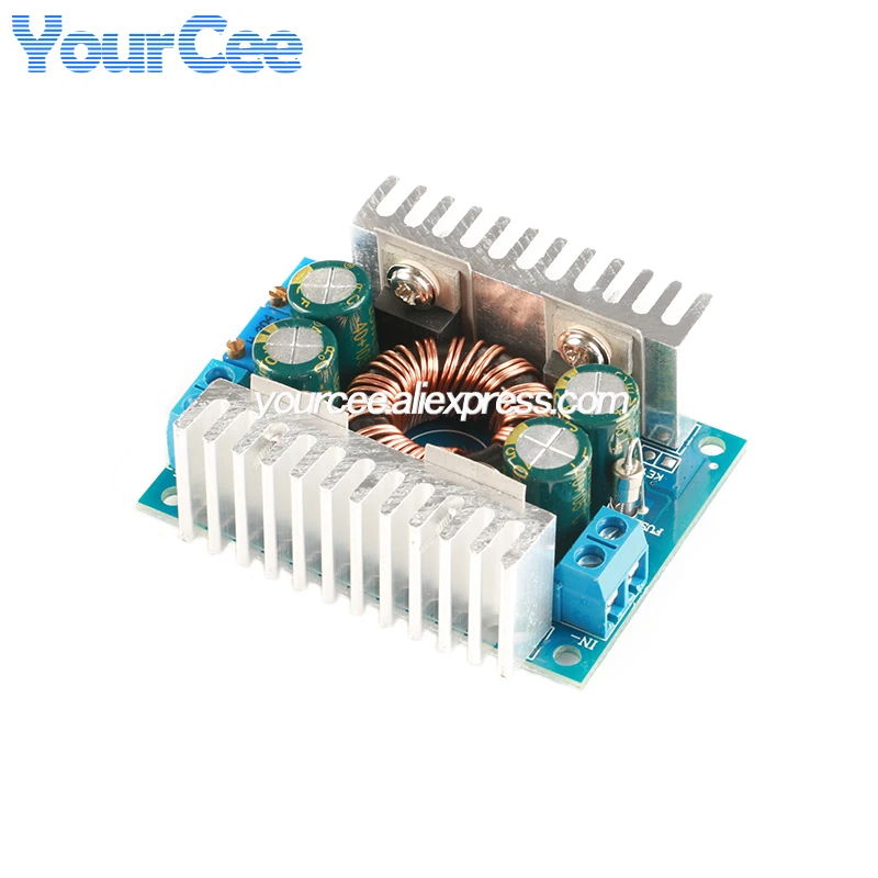5-30V 8A Non-isolated Synchronous Rectifier Automatic Buck Boost Constant Current Charge Step Up/Down Regulator Car Solar Power