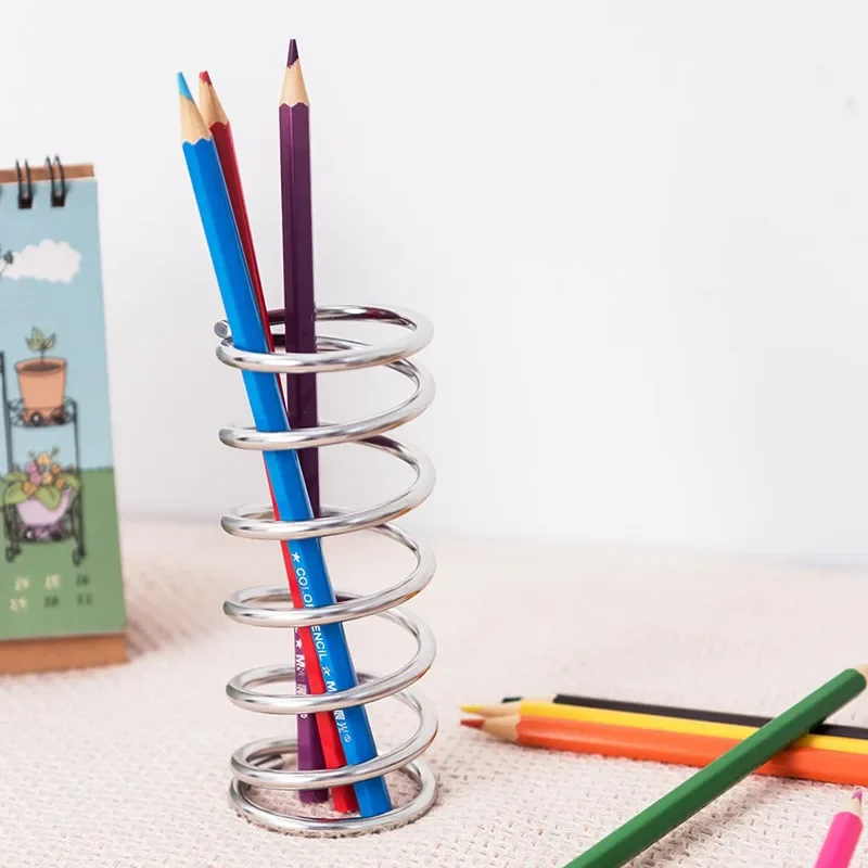 

Creative Stainless Steel Toothbrush Holder Metal Bathroom Toothware Rack Toothpaste Makeup Brush Decoration Rack Travel