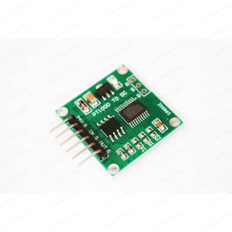 Pt1000 to 0-5V 0-10V Temperature Transmitter Module, Linear Signal Isolator Converter