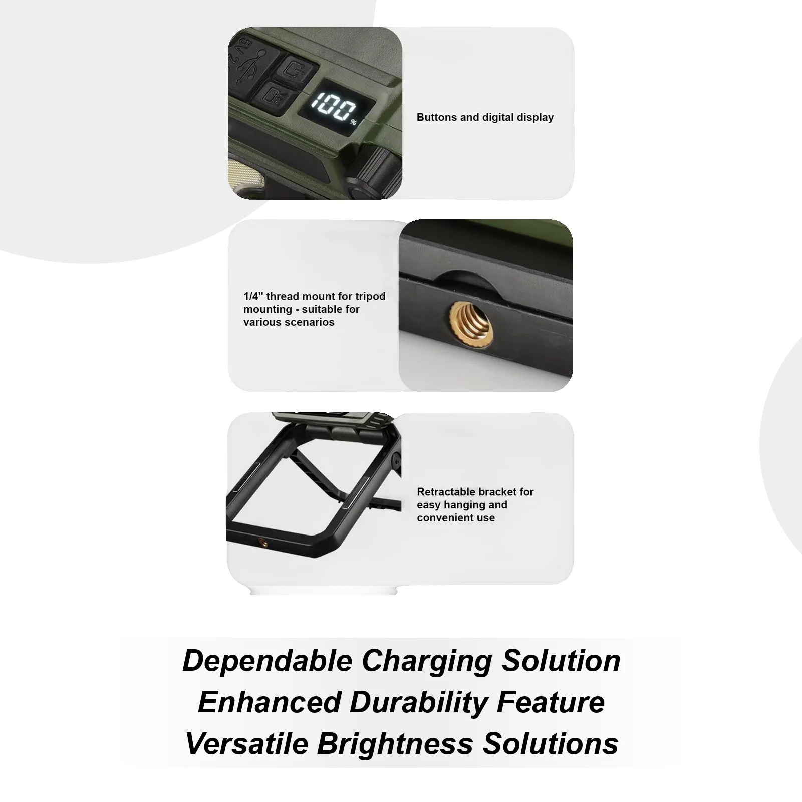 

Светодиодные фонари для кемпинга с ручным зарядкой, снаряжение для выживания, складной USB перезаряжаемый фонарь для кемпинга для пеших прогулок, рыбалки, ночи