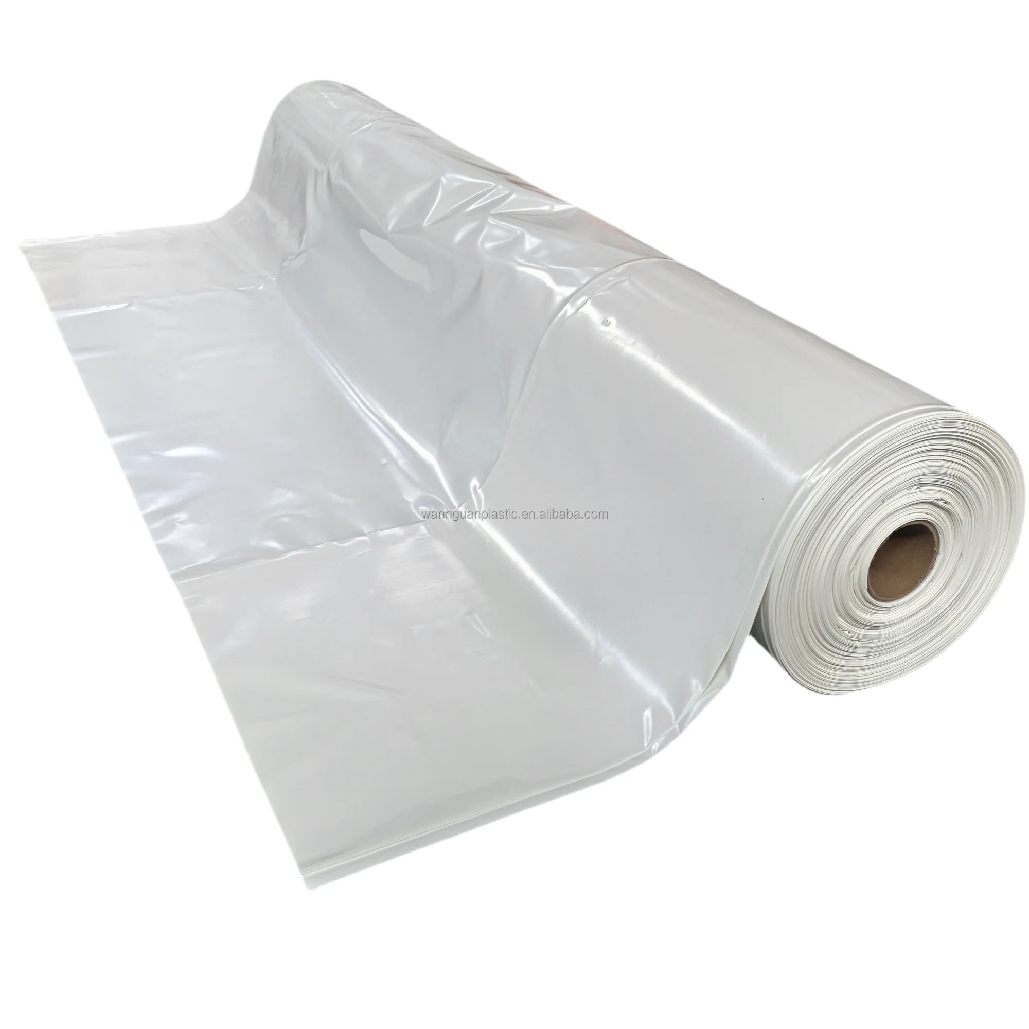 6m 200μm Heavy  UV Protection Heat Shrink Wrap Sheet for Boat Scaffold and Machines  PE Heat Shrink Film