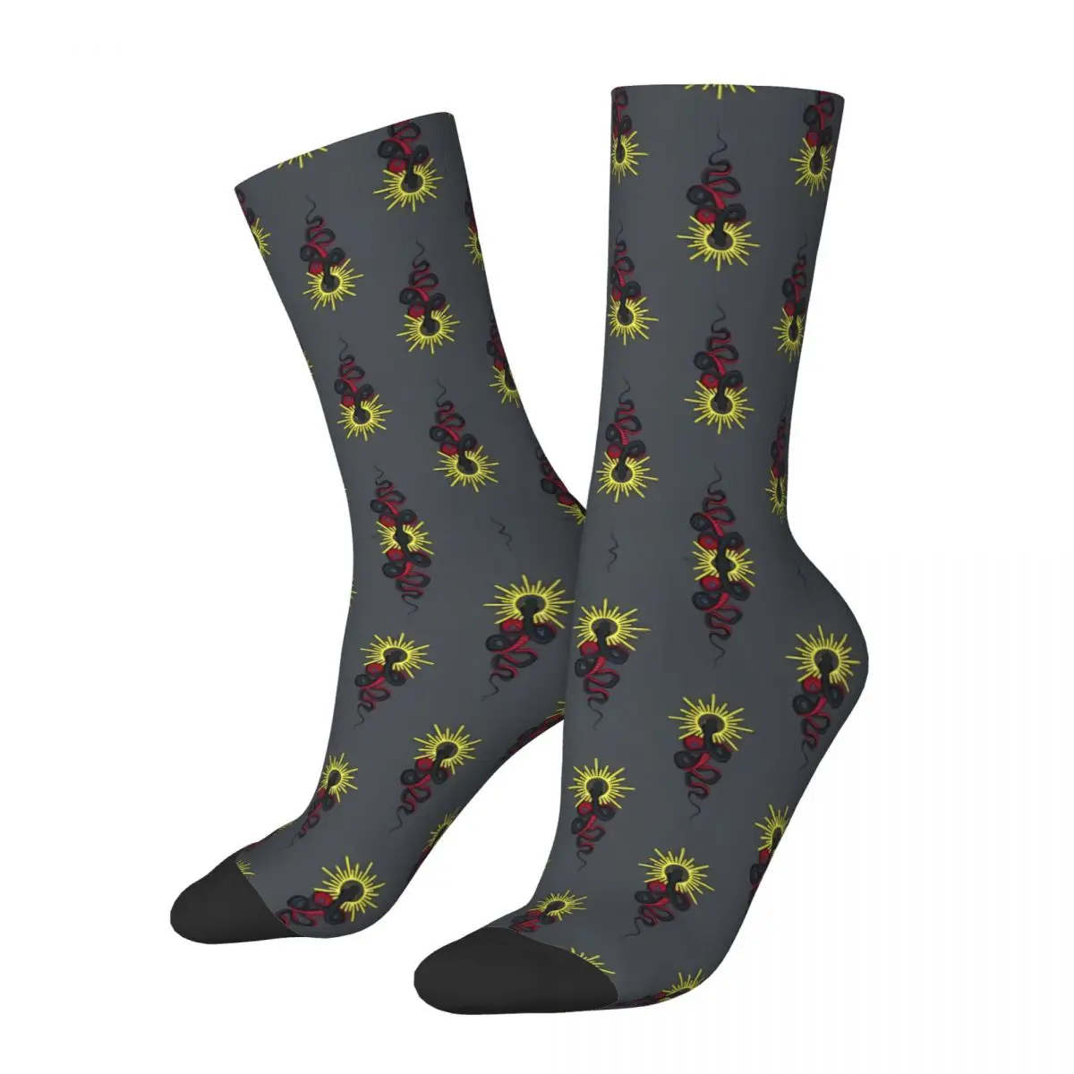 Snakes Sock Printed Man Polyester