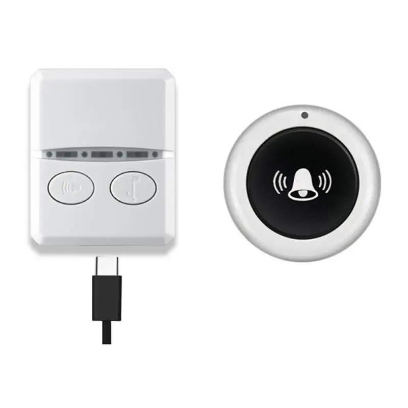 Wireless RF 433MHz Doorbell Home Welcome Bell Calls 150m 30 Songs Smart Door Bell Security Alarm Receiver Button Remote Control