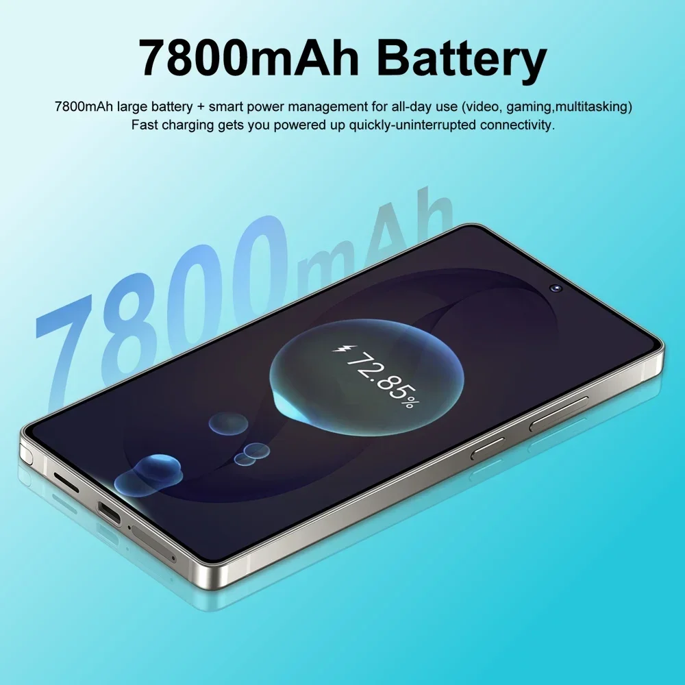 K-Touch Mobiltelefone C26 Ultra Smartphone Android 5G 7,3 HD Handy 22GB 2TB 7800mAh Octa-Core Entsperrt Dual-SIM 16+48MP Kamera – Detail 28