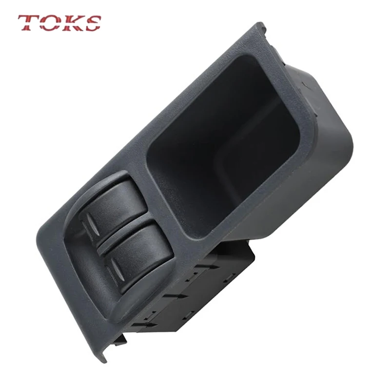 96230793 For Daewoo Lanos 6 Pins 2 Button LHD Front Left Side Car Window Lifter Control Switch Doulb Glass Lifter Button