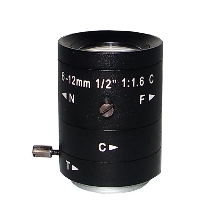 

High Resolution 6-12mm 3MP Manual iris C Mount CCTV Lens