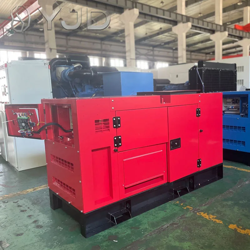 For Open Frame Diesel Generator Set Auto Start ATS 375KVA 1500RPM Fuel-efficient for Libya MP-300-4A