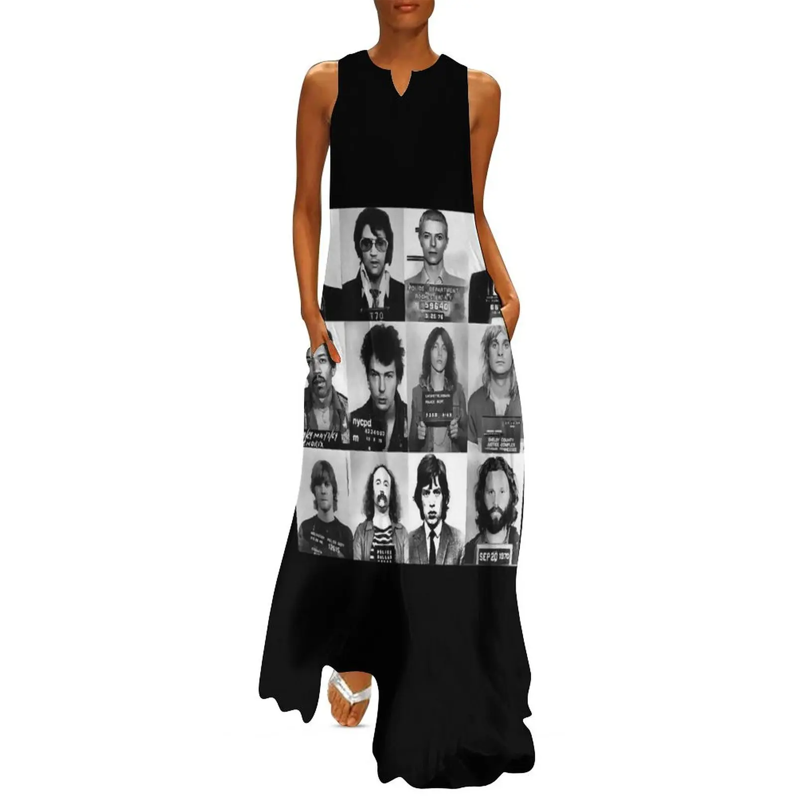 Mugshot Long Dress prom dress evening dresses ladies