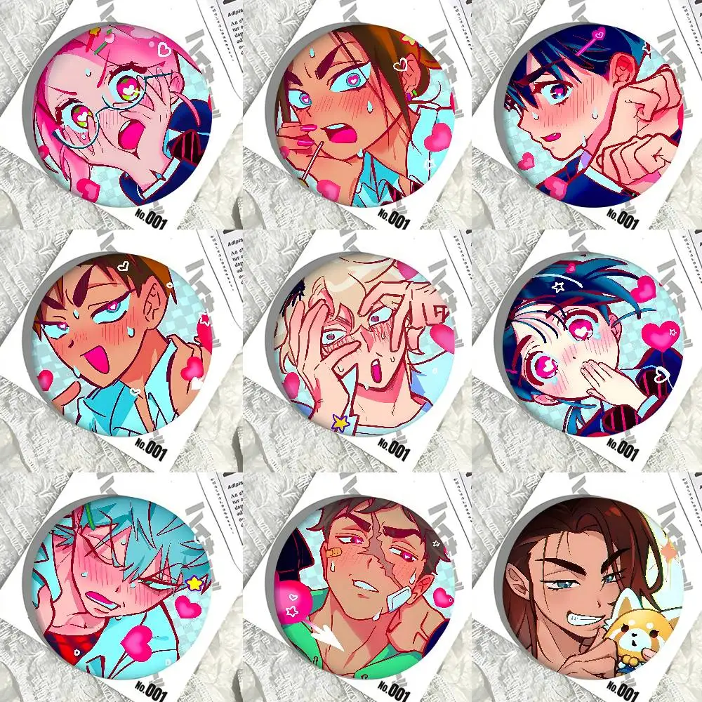 

Мультяшный инопланетный персонаж: эмалевая брошь для одежды, аниме-значок, милые мультяшные значки для косплея, броши для рюкзаков, художественные подарки