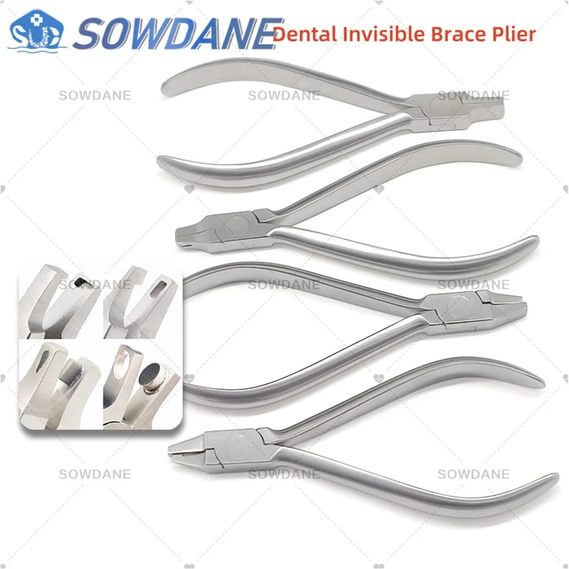 1pc Dental Orthodontic Aligner Plier Thermal Forming Invisible Brace Plier Vertical /Horizontal Level/Tear Drop