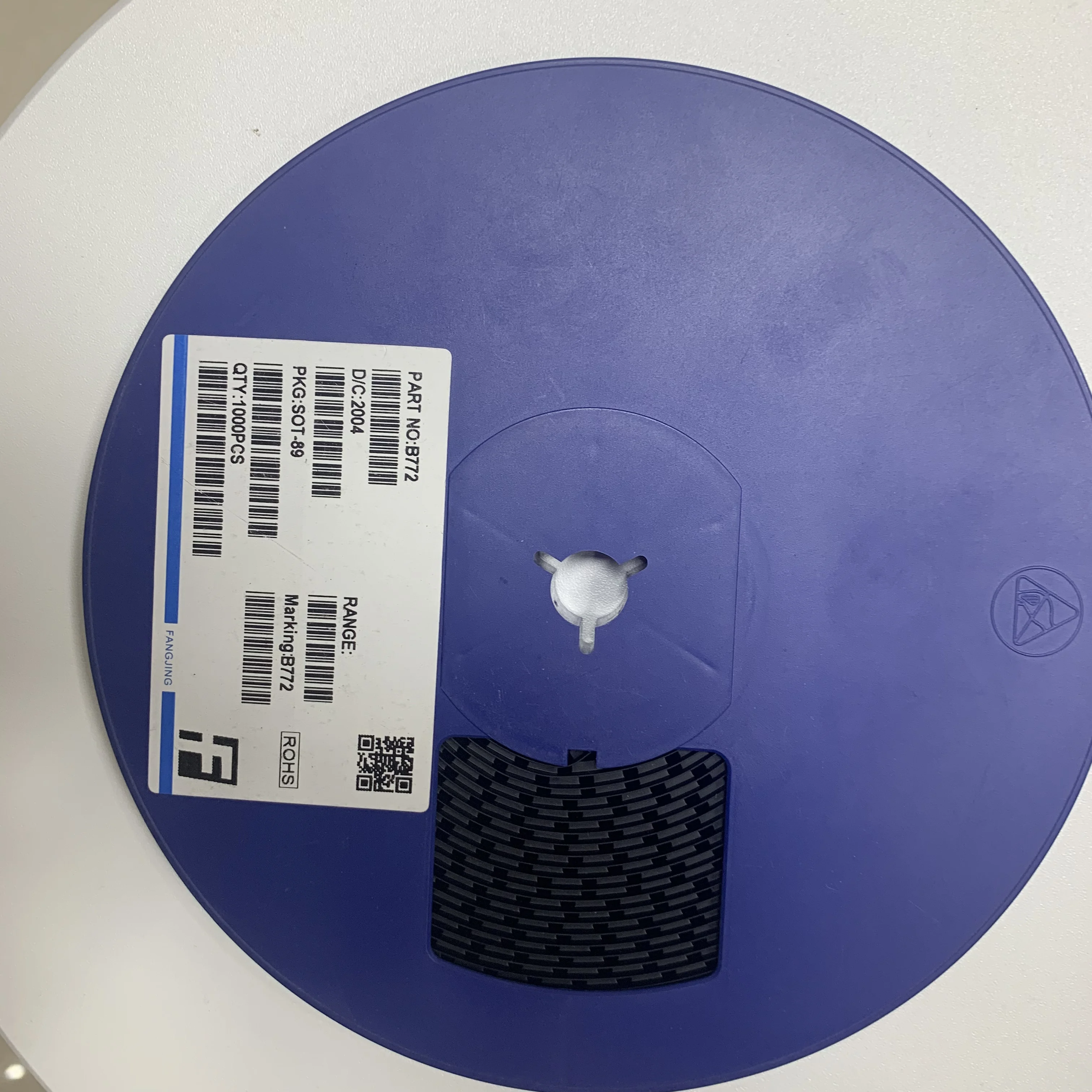 50pcs--1000pcs  B772 SOT89 Encapsulated PNP Power Amplifier Tube Silk Screen Printing B772