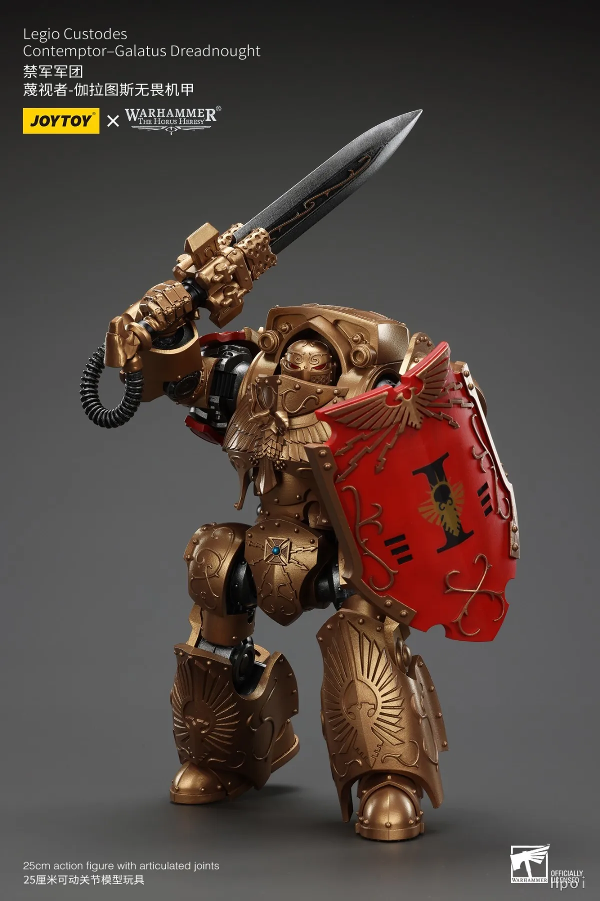 

【In Stock】JOYTOY Warhammer 40K 1/18 Action Figure Legio Custodes Contemptor-Galatus Dreadnought Toy Model