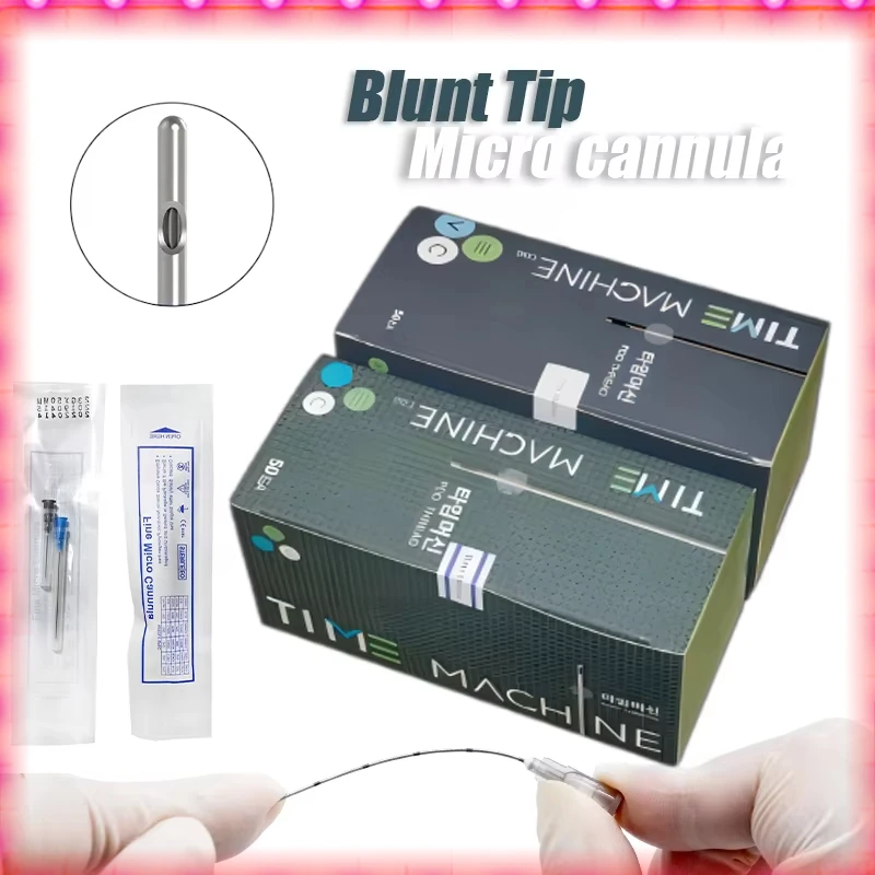 

Disposable Blunt Cannula Blunt Needle Supplier subcutaneous inject Blunt Tip Micor Cannula 18G 21G 22G 23G 25G 50MM 70MM Tattoo