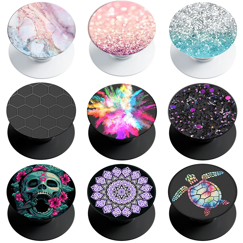 

Popped Phone Socket for iPhone 16 For Huawei Mate 60 Pro Grip tok Mobile Phone Stand Holder For iPhone14 13 12 Phone Accessories