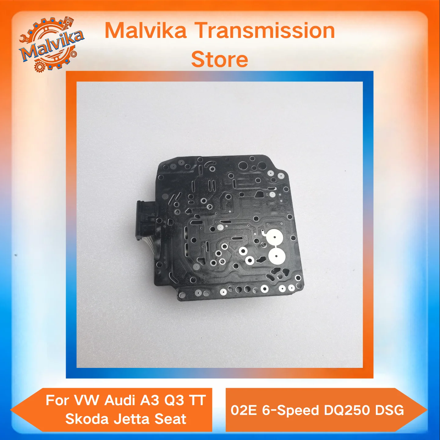 02E927770AL 6-Speed DQ250 DSG Transmission Valve Body With Wire Plate For VW Audi A3 Q3 TT Skoda Jetta Seat