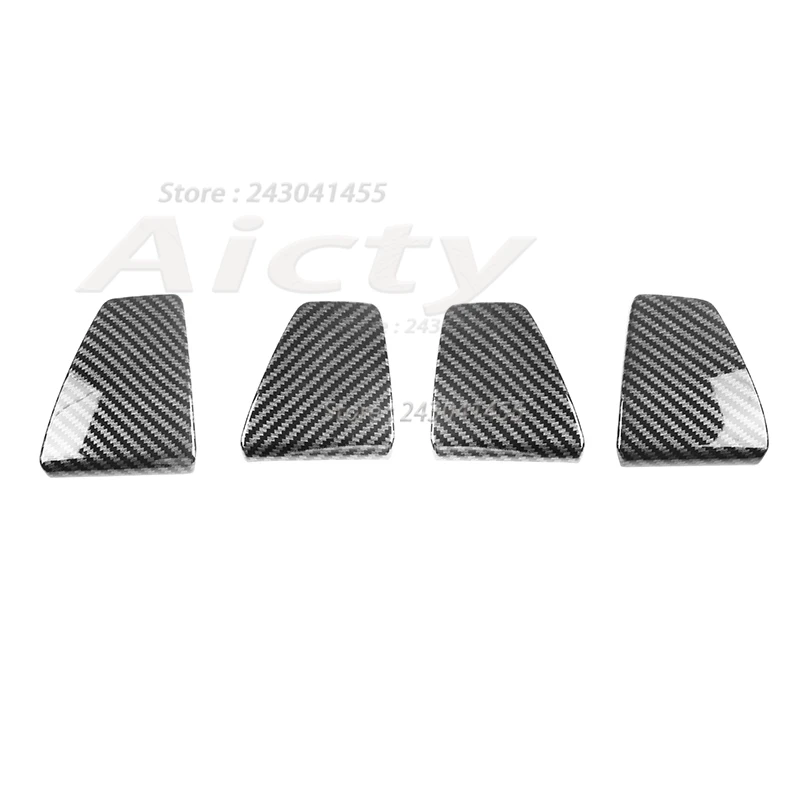 

RHD For Honda City 2022 2023 ABS Carbon Fiber Car Air Condition Decoration Sticker Accessories Frame Car Styling