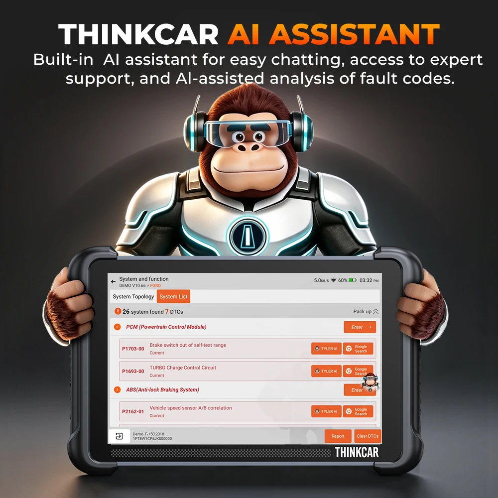 THINKCAR THINKSCAN 689BT PRO Diagnostic Tools Topology Map J2534 CANFD DOIP 35 Reset Lifetime Free Update THINKCAR OBD2 Scanner