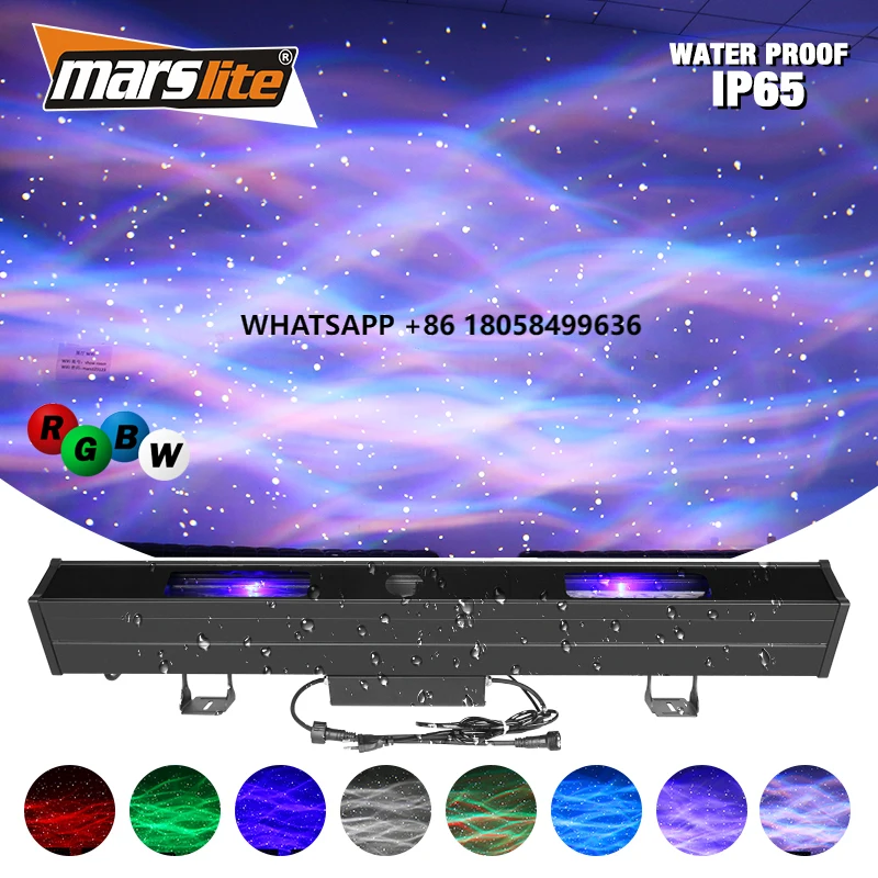 

Marslite IP65 Outdoor Led Water Wave Effect+Firefly Lasr Effect Projector