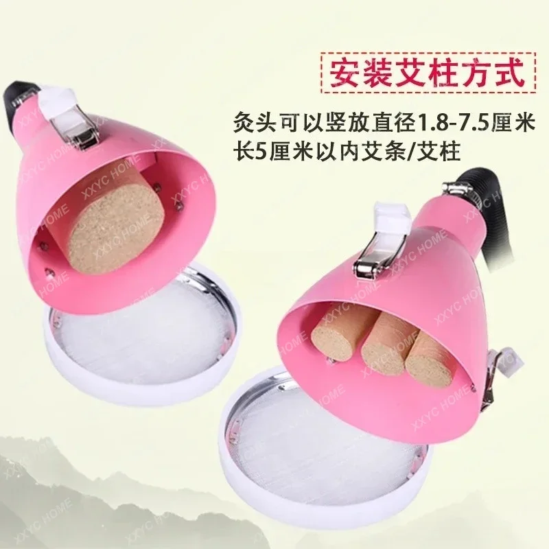Een rookvrij verticaal rookuitlaatinstrument Moxibustion-verwarmingsapparaat voor het hele lichaam